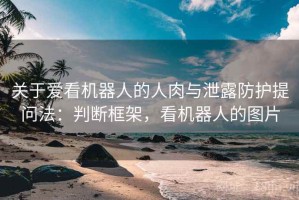 关于爱看机器人的人肉与泄露防护提问法：判断框架，看机器人的图片