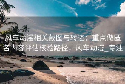 风车动漫相关截图与转述：重点做匿名内容评估核验路径，风车动漫_专注