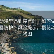 樱花动漫里遇到爆点时，如何做人肉与泄露防护：风险提示，樱花动漫人物图