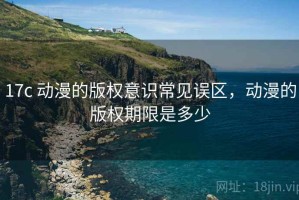 17c 动漫的版权意识常见误区，动漫的版权期限是多少