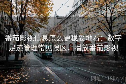 番茄影视信息怎么更稳妥地看：数字足迹管理常见误区，播放番茄影视
