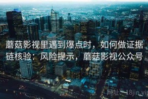 蘑菇影视里遇到爆点时，如何做证据链核验：风险提示，蘑菇影视公众号
