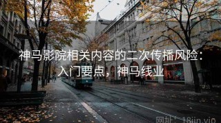 神马影院相关内容的二次传播风险：入门要点，神马线业