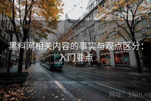 黑料网相关内容的事实与观点区分：入门要点