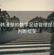 关于韩漫屋的数字足迹管理提问法：判断框架