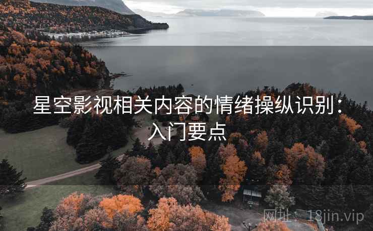 星空影视相关内容的情绪操纵识别：入门要点