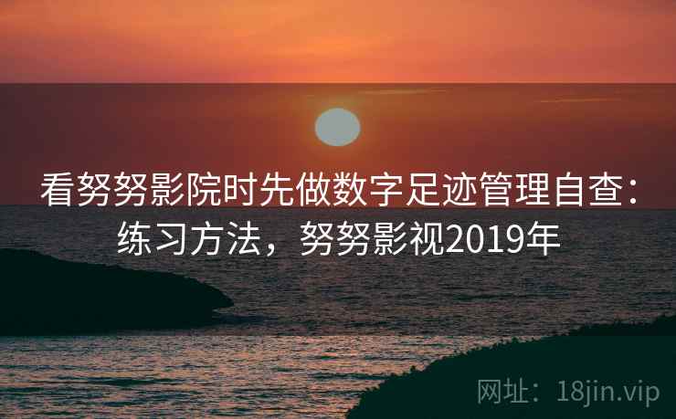 看努努影院时先做数字足迹管理自查：练习方法，努努影视2019年